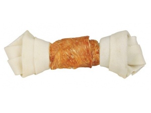 DENTAfun uzel svázaný kuřecím masem 15cm - 70g
