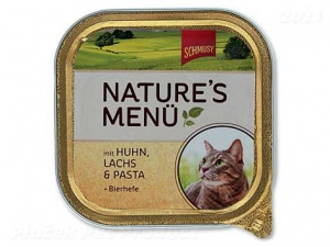 Vanička Schmusy Nature´s Menü kuře + losos 100g