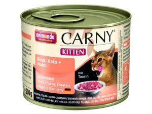 Konzerva CARNY Kitten - telecí, kuřecí