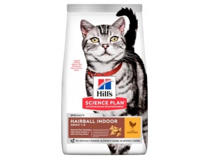 Hills Science Plan Feline Adult Hairball for Indoor cats Chicken NOVÝ 10kg
