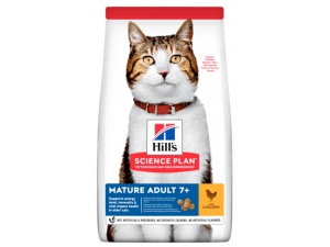 Hills Science Plan Feline Mature Adult 7+ Chicken NOVÝ 10kg