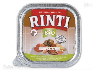 Vanička RINTI Bio jehně 150g