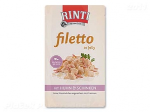 Kapsička RINTI Filetto kuře + šunka v želé 125g