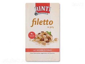 Kapsička RINTI Filetto kuře + hovězí v želé 125g