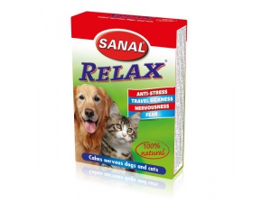 SANAL RELAX - antistresové tablety pro psy a kočky (doprodej)