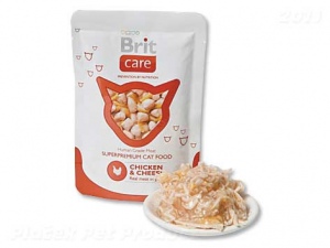 Kapsička BRIT Care Cat Chicken & Cheese 80g