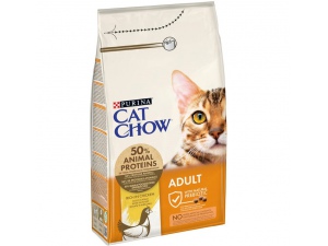 Purina Cat Chow Adult kuře+krůta 1,5kg