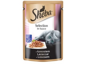Sheba Selection in sauce losos 85 g