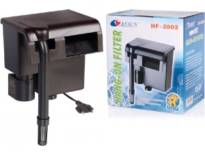 Závěsný filtr HF 2002 včetně náplně s aktivním uhlím (doprodej)