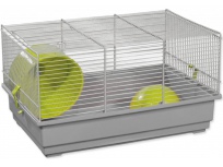 Klec SMALL ANIMAL Richard šedá výbava zelená