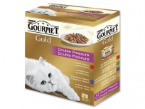 GOURMET Gold Multipack směs masových kousků 8x85g