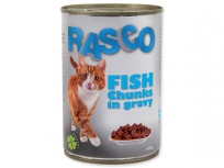 Konzerva RASCO Cat rybí kousky ve šťávě 415g