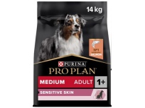 Purina Pro Plan Medium Adult Sensitive Skin OPTIDERMA s lososem