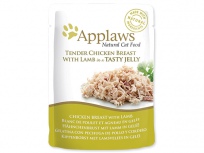 Kapsička APPLAWS cat pouch chicken with lamb in jelly 70g