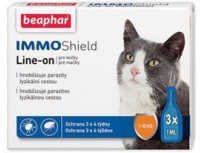 BEAPHAR Line-on IMMO Shield pro kočky 3ml