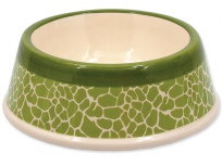 Miska DF keramická žirafa zelená