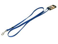 Nylonové vodítko MARTY pásek modré 120×1,5cm
