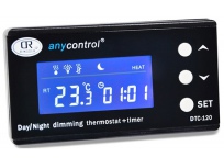 Digitální termostat s časovačem a stmívačem RINGDER DTC-120