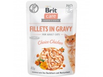 Kapsička BRIT Care Cat Fillets in Gravy Choice Chicken 85g