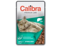 Calibra Cat kaps. Premium Sterilised Liver 100 g