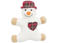 Hračka TRIXIE Xmas Santa/sněhulák plyšový mix 29 cm