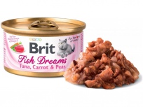Brit Cat konz. Fish Dreams - Tuna, Carrot & Pea 80 g