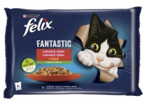 Kapsička Felix Fantastic masový výběr se zeleninou 4×85g