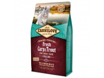 CARNILOVE Fresh Carp & Trout Sterilised for Adult cats