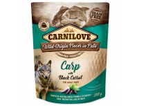 Kapsička CARNILOVE Dog Paté Carp with Black Carrot 300g