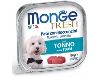 MONGE FRESH - paštika a kousky s tuňákem 100 g pro psy