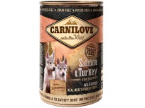 Carnilove WM konz. Salmon & Turkey for Puppies GF 400 g