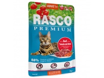 Kapsička RASCO Premium Cat Pouch Adult , Beef, Hearbs 85g