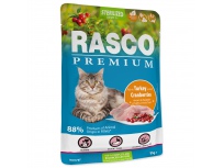 Kapsička RASCO Premium Cat Pouch Sterilized, Turkey, Cranberries 85g