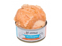 ALL ANIMALS konzerva KOČKOPES steak z lososa, 100g