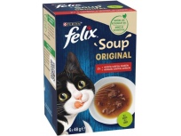 FELIX Soup 6x48g polévky s hovězím, kuřetem a jehněčím