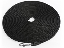 Stopovací vodítko kulaté nylon 10 m - černá