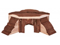 Dřevěný domek rohový THORDIS 21cm