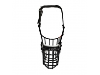 Náhubek CHOPO černý gumoplast pudl, jezevčík