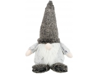 Vánoční skřítek, zvuk, šustící folie, plyš, 33cm