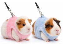 Plyšový postroj pro morčata