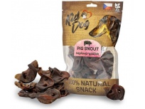 KIDDOG 100% Natural Snack, vepřový rypáček 7 - 8 cm / 200 g