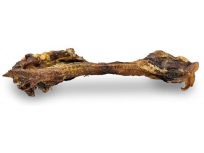 KIDDOG 100% Natural Snack, vepřová průdušnice s ohryzkem 27 - 29 cm / 80 - 100 g