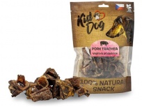 KIDDOG 100% Natural Snack, vepřová krájená průdušnice 4 - 5 cm / 200 g