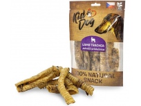 KIDDOG 100% Natural Snack, jehněčí průdušnice (hrtan) 10 - 12 cm / 100 g