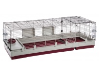 Klec KROLIK 160 králík 162x60x50cm bordó Ferplast