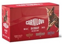 Carnilove Cat Pouch Gravy Multipack 12x85g