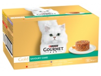 Gourmet Gold Savoury Cake hovězí kuře krůta jehněčí 48 x 85 g