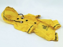 Pláštěnka žlutá s kapucí (doprodej)
