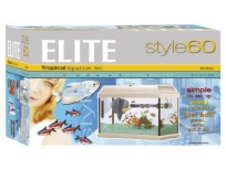 Aquarium set Elite Style 60 Tropical Kit Silver