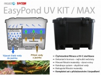 EASY POND MAX KIT systém filtrace a UV + DÁREK			